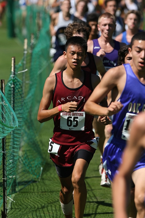 2010 SInv D1-047.JPG - 2010 Stanford Cross Country Invitational, September 25, Stanford Golf Course, Stanford, California.